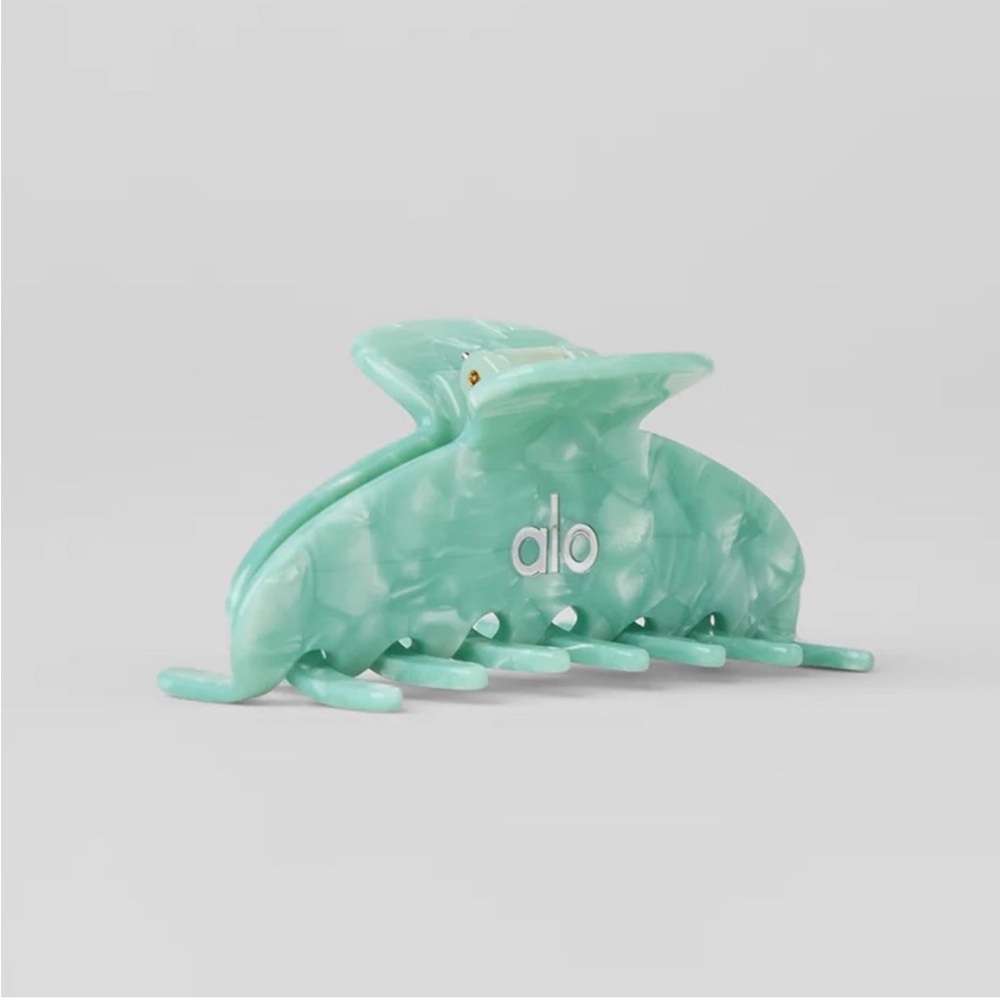 ALO 90'S Claw Clip - Spearmint Marble